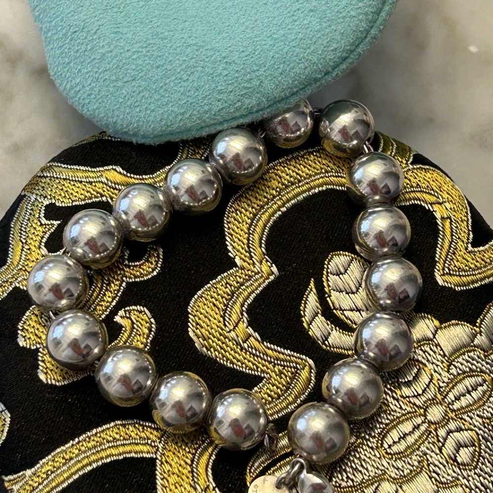 Tiffany & Co. Silver Bead Bracelet